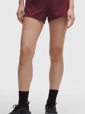 lululemon athletica Burgundy Athletic Shorts
